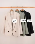 کت دیپلمات بغل چاک C00110 - 4