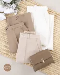شلوار نیم بگ C00136 - 12