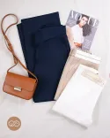 شلوار نیم بگ ماهلین C00134 - 8