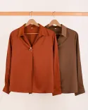 شومیز ساتن ونوس C00152 - 15
