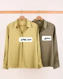 شومیز ساتن ونوس C00152 - 1