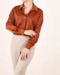 شومیز ساتن ونوس C00152 - 8