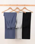 شلوار بگ بند دار C00225 - 10