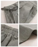 شلوار بگ بند دار C00225 - 13