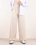 شلوار بگ بند دار C00239 - 1