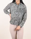 شومیز طرح پلنگی و زبرا C00219