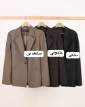 کت تک دکمه D0065 - 3