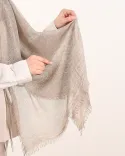 شال کنفی زنبوری S00565 - 4