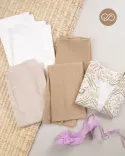 شلوار کلاسیک بغل زیپ D00120 - 8