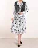 پیراهن دو تیکه الیزه C00166