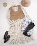 پیراهن دو تیکه الیزه C00166 - 5