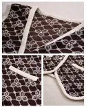 پیراهن ژیله دار ترمه C00175 - 8