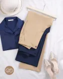 شلوار نیم بگ  D00184 - 10
