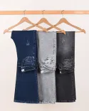 شلوار جین بوت کات C00315 - 15