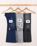 شلوار جین بوت کات C00315 - 4
