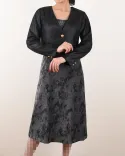 پیراهن مخمل لیا c00207 - 1