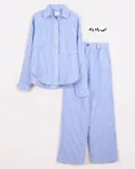 ست شومیز وشلوار برشکا C00327 - 2