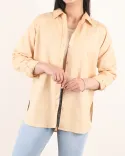 شومیز ساده و طرحدار اطلس C00325 - 19