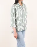 شومیز ساده و طرحدار اطلس C00325 - 20