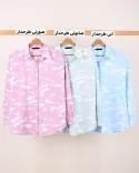 شومیز ساده و طرحدار اطلس C00325 - 2