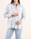 شومیز ساده و طرحدار اطلس C00325 - 35