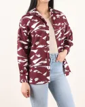 شومیز ساده و طرحدار اطلس C00325 - 7