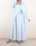 پیراهن دو تیکه پاپیونی C00350 - 17