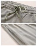 شلوار لینن کمربندی C00360 - 11