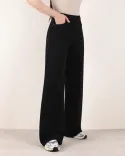 شلوار نیم بگ کتان C00367 - 1