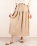 دامن لینن عروسکی D00239