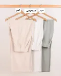 شلوار لینن ماتیسا C00415 - 7