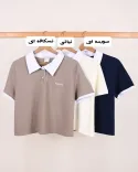 تیشرت یقه دار C00412 - 4