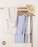 شلوار لینن آیشین C00429 - 13