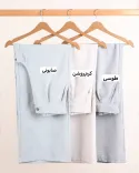 شلوار لینن آیشین C00429 - 16