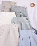 شلوار لینن آیشین C00429 - 9