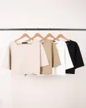 تیشرت کراپ آرام d00289 - 14