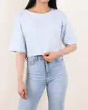 تیشرت کراپ آرام d00289 - 6