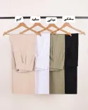 شلوار لینن مه لقا C00458 - 8