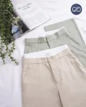 شلوار لینن دو کمر C00461 - 5