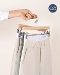 شلوار لینن دو کمر C00461 - 6