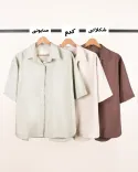 شومیز آستین کوتاه پناه C00477 - 7