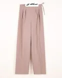 شلوار لینن مارتا C00494 - 4
