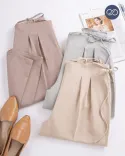 شلوار لینن مارتا C00494 - 5