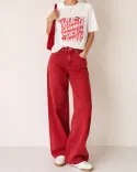 تیشرت G00897 cherry - 4