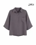 شومیز آستین کیمونو G01180 - 6