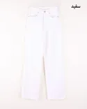 شلوار جین نیم بگ G00986 - 4