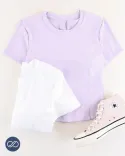 تیشرت پشت باز Y00556 - 1