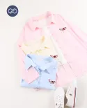 شومیز لینن گلدوزی G00941 - 1