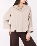 شومیز پشت دکمه G00841 - 4