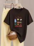 تیشرتG00854  ITALIANA